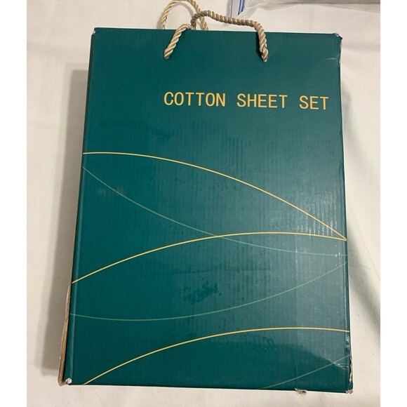 Bed Sheet 100% Cotton 1000 thread count- Queen - Picture 3 of 4
